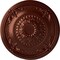 Ekena Millwork Athens Ceiling Medallion (Fits Canopies up to 3 5/8"), 26 1/4"OD x 3 1/4"P, Antique Copper CM27ATACS - alternate 1